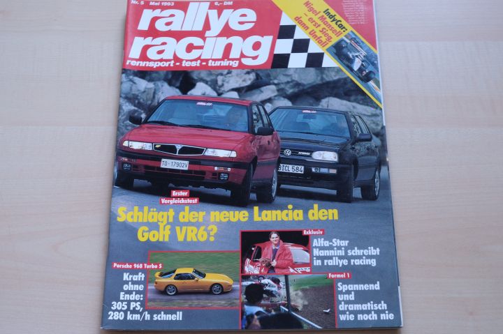 Deckblatt Rallye Racing (05/1993)